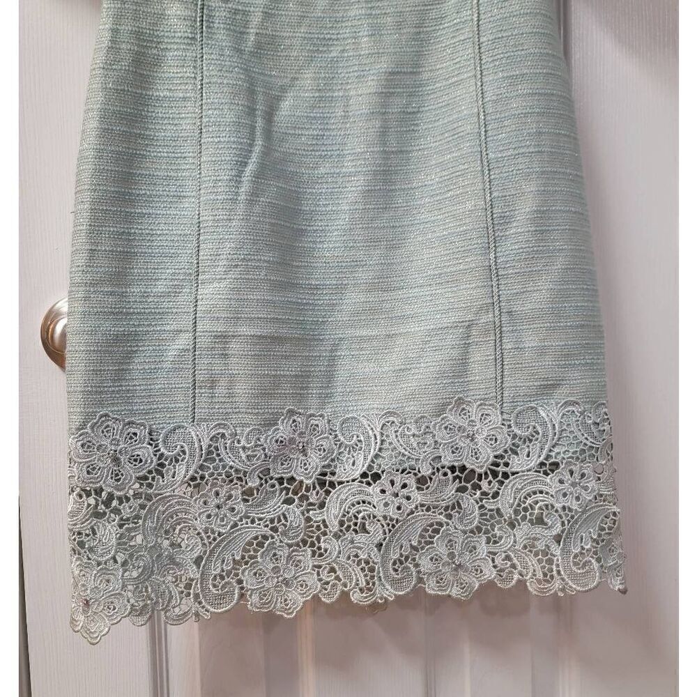 Mioni Rosa Rhinestone Tweet Mini Dress M - Picture 5 of 11